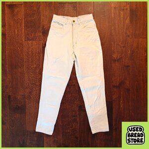 Rare 90s Vintage Freeze White Denim High-Wasted Jeans 9/10 Womens Streetwear
